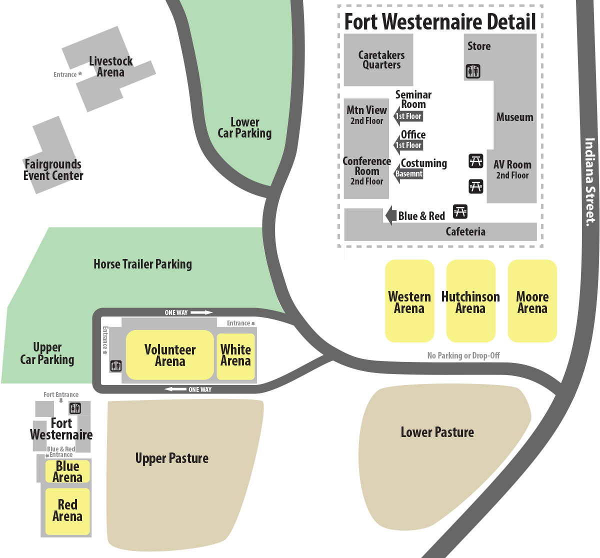 Westernaires Facility Map